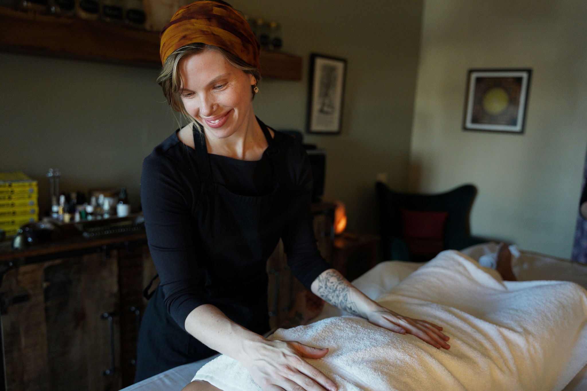 Warm practitioner interaction
